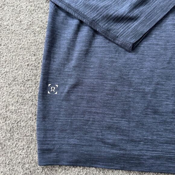 Lululemon Metal Vent Tech Shirt Long Sleeve Size XL Grey and blue Qty. 2 - Picture 5 of 14